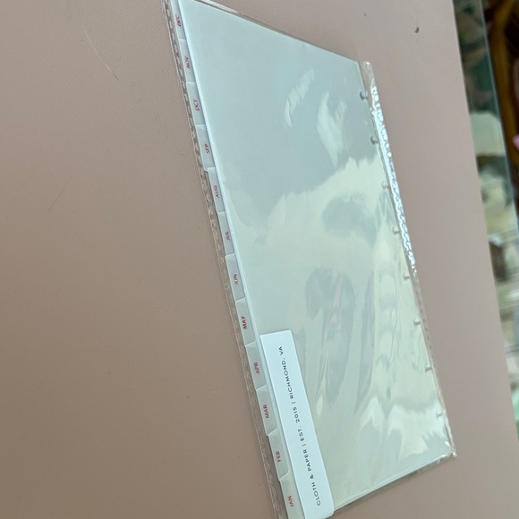 Cloth & Paper MONTHLY Planner Inserts - Picture 3 of 5